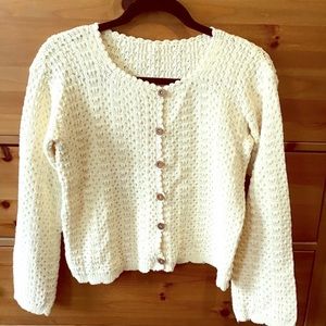 Vintage Cream Cardigan